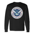 Homeland Security Department Dhs Agent Patriotic Usa Veteran Long Sleeve T-Shirt Gifts ideas