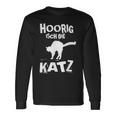 Hoorig Isch Die Katz Fasnet Langarmshirts Geschenkideen