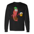 Hot Dog Beer Bratwurst Oktoberfest Drinking Long Sleeve T-Shirt Gifts ideas