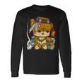 Hustle Clothing For Native American Bear Hustler Spirit Long Sleeve T-Shirt Gifts ideas