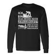 Ich Bin Dachdecker Und Kein Frauenarzt Handwerker Dachdecker Langarmshirts Geschenkideen