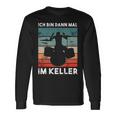 Ich Bin Dann Mal Im Keller Drummer Long-Sleeved Langarmshirts Geschenkideen