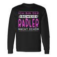 Ich Bin Der Beweis Radler Macht Schön Saufen Kostüm Damen Langarmshirts Geschenkideen