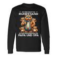 Ich Bin Nicht Im Ruhestand Ich Bin Professioneller Opa Papa Langarmshirts Geschenkideen