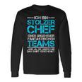 Ich Bin Stolzer Chef Einer Fantastischen Teams Langarmshirts Geschenkideen