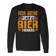 Ich Gehe Jetzt Bier Trink Langarmshirts Geschenkideen