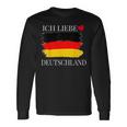 Ich Liebe Deutschland I Love Germany Langarmshirts Geschenkideen