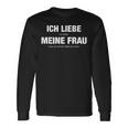 Ich Liebe Meine Frau Ich Liebe Meine Frau Langarmshirts Geschenkideen