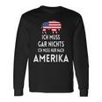 Ich Muss Gar Nichts Ich Muss Nur Nach Ameriken Langarmshirts Geschenkideen