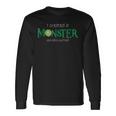 Ich Schuf Ein Monster Das Sie Mich Nennt Papaatertag Langarmshirts Geschenkideen