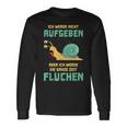 Ich Werde Nicht Aufgeben Aber Die Wanze Zeit Sausen Langarmshirts Geschenkideen