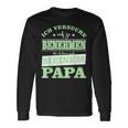 Ichersuche Mich Zu Benehmen Ich Komme Nach Papa Langarmshirts Geschenkideen