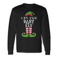 I'm The Baby Elf Family Matching Christmas Pajama Long Sleeve T-Shirt Gifts ideas