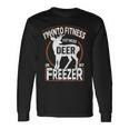 I'm Into Fitness Deer Freezer Dad Hunter Deer Hunting Long Sleeve T-Shirt Gifts ideas
