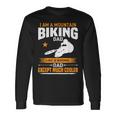 I'm A Mountain Biking Dad Mtb Cycling Long Sleeve T-Shirt Gifts ideas