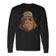 I'm Not Bigfoot Bigfoot Disguise Trucker Hat Sasquatch Long Sleeve T-Shirt Gifts ideas