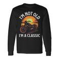 I’M Not Old I’M A Classic Fathers Day Vintage Motorbike Long Sleeve T-Shirt Gifts ideas