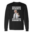 Inappropriate Embarrassing Bachelor Party Forfeit Sharted Long Sleeve T-Shirt Gifts ideas