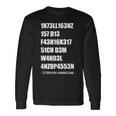 Intelligenz 1337 Leet Stephen William Hawking Quote Langarmshirts Geschenkideen