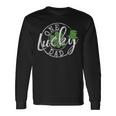 Irish Lucky Dad Father Irish St Patrick's Day Long Sleeve T-Shirt Gifts ideas