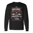 Irizarry Blood Runs Through My Veins Vintage Family Name Long Sleeve T-Shirt Gifts ideas