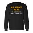 Ironie Ich Gender Nicht Gender Langarmshirts Geschenkideen