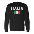 Italia Italian Flag Souvenir Italy Long Sleeve T-Shirt Gifts ideas