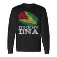It's In My Dna Guyana Country Flag Genes Vintage Guyanese Long Sleeve T-Shirt Gifts ideas