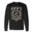 It's An Epps Thing You Wouldn't Understand Name Vintage Long Sleeve T-Shirt Gifts ideas