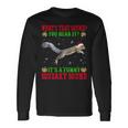 It's A Squeaky Sound Christmas Squirrel Ugly Long Sleeve T-Shirt Gifts ideas