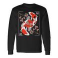 Japanese Koi Carp Fish Nishikigoi Aesthetic Cherry Blossom Long Sleeve T-Shirt Gifts ideas