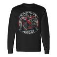 Je Peux Pas J'ai Moto Gp Courses Motos Motard Humour T-shirt à manches longues Idées cadeaux