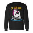 Je Suis Une Licornasse 50 Licorne 50 Connasse Humour Fée T-shirt à manches longues Idées cadeaux