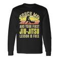 Jiu-Jitsu Brasileño Bjj Jiu Jitsu Niños Niñas Jiujitsu Camiseta de manga larga Ideas de regalos