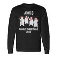 Jones Family Name Jones Family Christmas Long Sleeve T-Shirt Gifts ideas