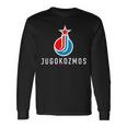 Jugokozmos Sputnik Jugoslavija Balkan Sfrj Yugoslavia Langarmshirts Geschenkideen