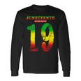 Junenth Vibes June 19Th 1865 Black Owned Brand Junenth Long Sleeve T-Shirt Gifts ideas