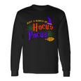 Just A Bunch Of Hocus Pocus Trick Or Treat Scary Long Sleeve T-Shirt Gifts ideas