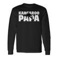 Kangaroo Papa Kangaroo Lover Animal Father Kangaroo Dad Long Sleeve T-Shirt Gifts ideas