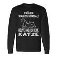 Katzen Sprüche Katze Papa Katzen Langarmshirts Geschenkideen