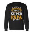 Keine Haare Um Ein Super Papa Zu Seinatertag Dad Langarmshirts Geschenkideen