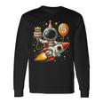 Kinder 5 Jahre Alt Raumschiff Rakete Geburtstag Astronaut Weltraum Langarmshirts Geschenkideen