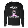 Komm Noch Näher Und Es Klappschen Glitzer Unicorn Langarmshirts Geschenkideen