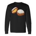 Krapfen Faschingskrapfen Berlin Pancakes Langarmshirts Geschenkideen