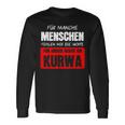 Kurwa Poland Pole Warsaw Langarmshirts Geschenkideen