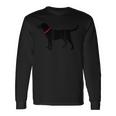 Labrador Retriever Black Lab Long Sleeve T-Shirt Gifts ideas