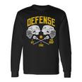 Lacrosse Defense I Hit Take You Drop Lax Player Boys Long Sleeve T-Shirt Gifts ideas