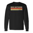 Lake Bistineau Louisiana Fishing Camping Summer Long Sleeve T-Shirt Gifts ideas