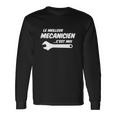 Le Meilleur Mecanicen C'est Moi T-shirt à manches longues Idées cadeaux