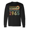 Legend Since December 1965 December 1965 Birthday Long Sleeve T-Shirt Gifts ideas